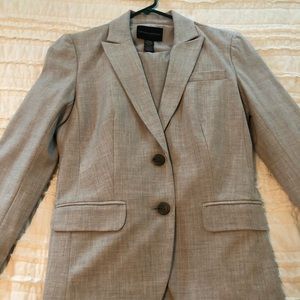 Banana Republic light gray pant suit- Size 4